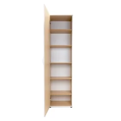 Armoire 1 Porte 6 Niveaux Blanc -ATMOSPHERA Soldes armoire 1 porte 6 niveaux andy blanc 2