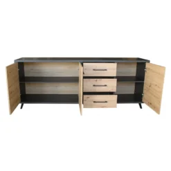 Bahut 3 Portes 3 Tiroirs Wiva -ATMOSPHERA Soldes bahut 3 portes 3 tiroirs wiva 1 2