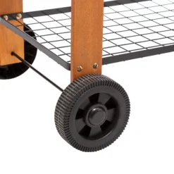 Barbecue à Charbon Neka Azur Bois 53x38 Cm -ATMOSPHERA Soldes barbecue a charbon neka azur bois 55 cm 5