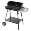 Barbecue Charbon Paravent Azur Grille 53 Cm Neka