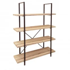 Bibliothèque 4 étagères Chicago -ATMOSPHERA Soldes bibliotheque 4 etageres chicago 2