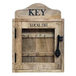 Boite à Clés Key 30x40 Bois Atmosphera -ATMOSPHERA Soldes boite a cles 30x40 bois atmosphera 4