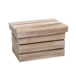 Boites Cagettes Bois Lot De 3 -ATMOSPHERA Soldes boites cagettes bois lot de 3 1 2