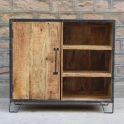 Buffet 1 Porte 3 Niches Manguier -ATMOSPHERA Soldes buffet 1 porte 4 niches manguier 6