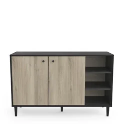 Demeyere Buffet 2 Portes 3 Niches Industriel Arty 8 Demeyere Buffet 2 Portes 3 Niches Industriel Arty -ATMOSPHERA Soldes buffet 2 portes 3 niches industriel arty 2