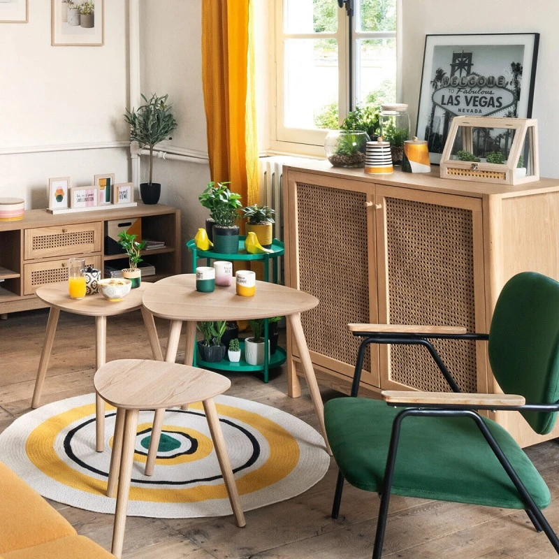 Buffet 2 Portes Cannage Arty Atmosphera 2 Buffet 2 Portes Cannage Arty Atmosphera – Image 2