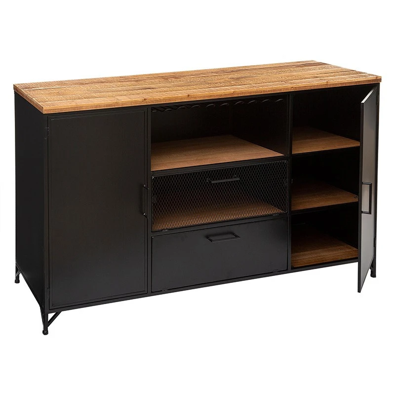 Buffet 2 Portes 3 Niches Cierna Atmosphera 2 Buffet 2 Portes 3 Niches Cierna Atmosphera – Image 2