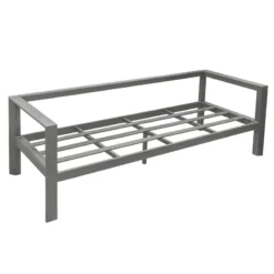 Canapé Extérieur 3 Places Evasion Graphite Hespéride -ATMOSPHERA Soldes canape exterieur 3 places evasion graphite hesperide 1 2