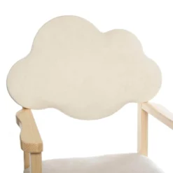 Chaise Enfant Nuage Blanc Pieds Bois Atmosphera -ATMOSPHERA Soldes chaise enfant nuage blanc pieds bois atmosphera 2