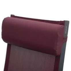 Chaise Longue Decima Hespéride Bordeaux/graphite -ATMOSPHERA Soldes chaise long decima hesperide bordeaux 4