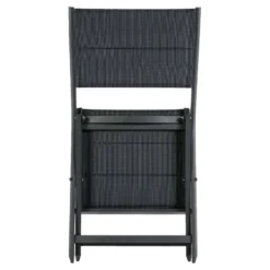 Chaise Pliante Allure Poivre Et Graphite Hespéride -ATMOSPHERA Soldes chaise pliante allure poivre et graphite hesperide 4