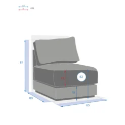 Chauffeuse 1 Place Pour Salon Allure Blanc Hespéride -ATMOSPHERA Soldes chauffeuse 1 place pour salon allure blanc hesperide 3
