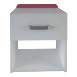 Demeyere Chevet 1 Tiroir Reverso Rose Ou Bleu -ATMOSPHERA Soldes chevet 1 tiroir reverso rose ou bleu 5