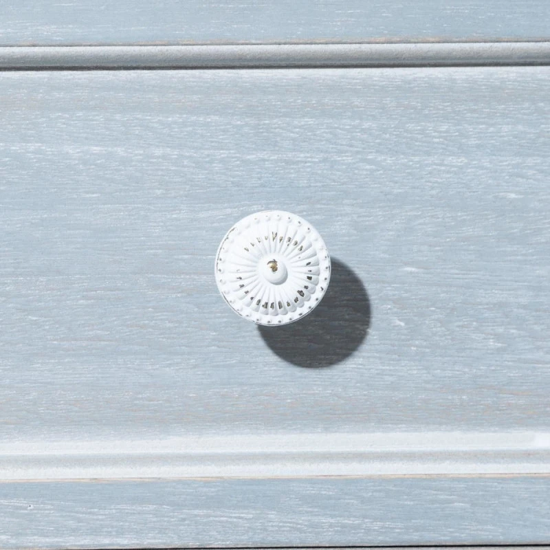 ATMOSPHERA Chiffonnier 4 Tiroirs TASHA Gris 2 ATMOSPHERA Chiffonnier 4 Tiroirs TASHA Gris – Image 2