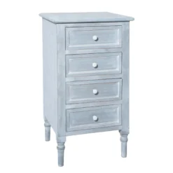 ATMOSPHERA Chiffonnier 4 Tiroirs TASHA Gris