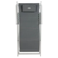 Chilienne Inclinable Honolulu Gris Ardoise Hespéride -ATMOSPHERA Soldes chilienne inclinable honolulu gris ardoise hesperide 2