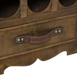 Coffre Bar Range Bouteilles Bois Atmosphera -ATMOSPHERA Soldes coffre bar range bouteilles bois atmosphera 4