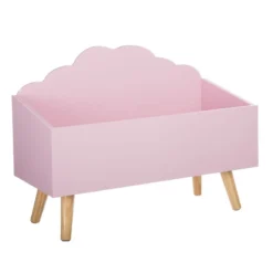Coffre De Rangement Nuage Rose Atmosphera