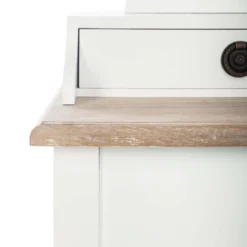 Coiffeuse Blanche 3 Tiroirs Chrysa Atmosphera -ATMOSPHERA Soldes coiffeuse blanche 3 tiroirs chrysa atmosphera 2