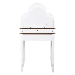 Coiffeuse Blanche 3 Tiroirs Solen Atmosphera -ATMOSPHERA Soldes coiffeuse blanche 3 tiroirs solen atmosphera 7