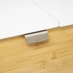 Coiffeuse En Bambou Levia Blanc 5Five -ATMOSPHERA Soldes coiffeuse en bambou levia blanc 5five 4