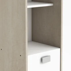 Demeyere Colonne 2 Portes HONOLULU Blanc/chêne Champagne 9 Demeyere Colonne 2 Portes HONOLULU Blanc/chêne Champagne -ATMOSPHERA Soldes colonne 2 portes honolulu blanc chene champagne 4