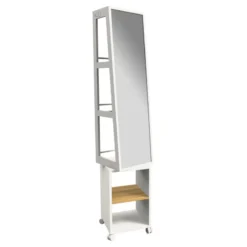 Colonne Miroir Pivotante 5 Niveaux Coconut -ATMOSPHERA Soldes colonne miroir pivotante 5 niveaux coconut 2