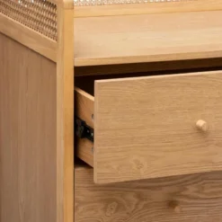 Commode 3 Tiroirs Cannage Arty Atmosphera -ATMOSPHERA Soldes commode 3 tiroirs cannage arty atmosphera 5