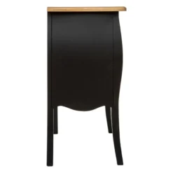 Commode 3 Tiroirs Chrysa Noire Atmosphera -ATMOSPHERA Soldes commode 3 tiroirs chrysa noire atmosphera 3