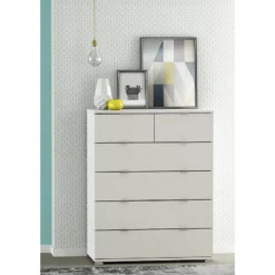 Demeyere Commode 4+2 Tiroirs Blanche Perfect -ATMOSPHERA Soldes commode 42 tiroirs blanche perfect 2
