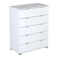 Demeyere Commode 4+2 Tiroirs Blanche Perfect