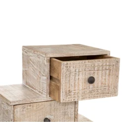 Commode Ajay 6 Tiroirs Bois Massif Atmosphera -ATMOSPHERA Soldes commode ajay 6 tiroirs bois massif atmosphera 4