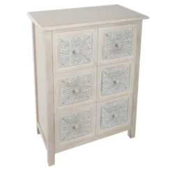 Commode Bois 6 Tiroirs Hina Atmosphera