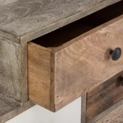 Commode Koval Uni 8 Tiroirs Bois Massif Atmosphera 6 Commode Koval Uni 8 Tiroirs Bois Massif Atmosphera -ATMOSPHERA Soldes commode koval uni 8 tiroirs bois massif atmosphera 2