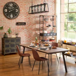 Commode Métal 9 Tiroirs Broc Atmosphera -ATMOSPHERA Soldes commode metal 9 tiroirs zaret atmosphera 4