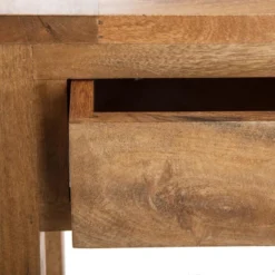 Console 2 Tiroirs Ajmal Bois Massif Manguier Atmosphera -ATMOSPHERA Soldes console 2 tiroirs ajmal bois massif manguier atmosphera 3