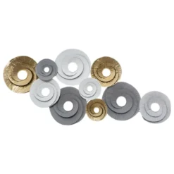 Déco Murale Métal Ronds 110 Cm Atmosphera