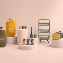 Desserte 3 Niveaux Kaki Trio 5Five -ATMOSPHERA Soldes desserte 3 niveaux kaki trio 5five 2