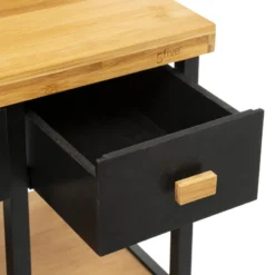 Desserte En Bambou Et Métal Nera 5five -ATMOSPHERA Soldes desserte en bambou et metal nera 5five 2