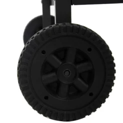 Desserte Extérieure Pour Plancha Noir Neka -ATMOSPHERA Soldes desserte exterieure pour plancha noir neka 2