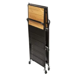 Desserte Pliable Métal Et Bois 5Five -ATMOSPHERA Soldes desserte pliable metal et bois 5five 5