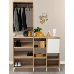 Dressing Module L40 2 étagères 1 Porte Orso -ATMOSPHERA Soldes dressing module l40 2 etageres 1 porte orso 5