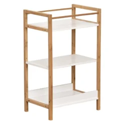 Etagère 3 Niveaux H72 Cm Bambou Nuovo