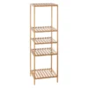 Etagère 5 Niveaux Salle Bain Varia Naturel Bambou