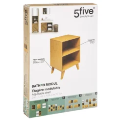 Etagère De Salle De Bain 1 Tablette Bath'n Modul 5Five -ATMOSPHERA Soldes etagere de salle de bain 1 tablette bath n modul 5five 4