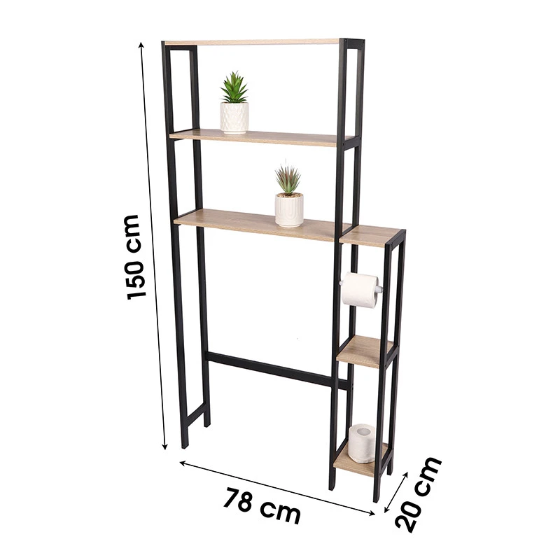 Etagère De WC Avec Dérouleur Colorado – Image 2