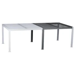 Extension Latérale Pour Pergola Majaé 3,6x3,6m Hespéride -ATMOSPHERA Soldes extension laterale pour pergola majae 36x36m hesperide 1 2