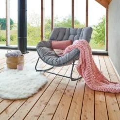 Fauteuil Bascule Extérieur Paopao Hespéride -ATMOSPHERA Soldes fauteuil bascule exterieur paopao hesperide 6