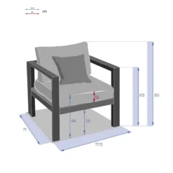 Fauteuil De Jardin Evasion Tonka Hespéride -ATMOSPHERA Soldes fauteuil de jardin evasion tonka hesperide 4