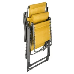 Fauteuil Détente D'extérieur Hespéride Silos Jaune Moutarde -ATMOSPHERA Soldes fauteuil detente d exterieur hesperide silos jaune moutarde 1 5